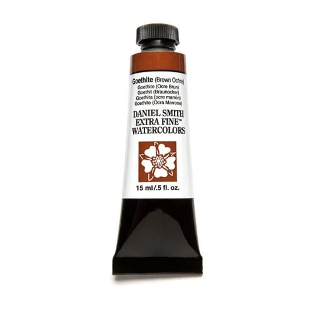 DANIEL SMITH Goethite-Brown Ochre 15ml Watercolor Paint Tube | ASTM D4236 Certified - main product image