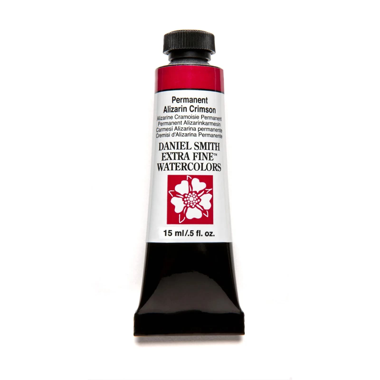 DANIEL SMITH Permanent Alizarin Crimson Watercolor Paint 15ml (0.5 Fl Oz) | ASTM D4236 Certified - view 3