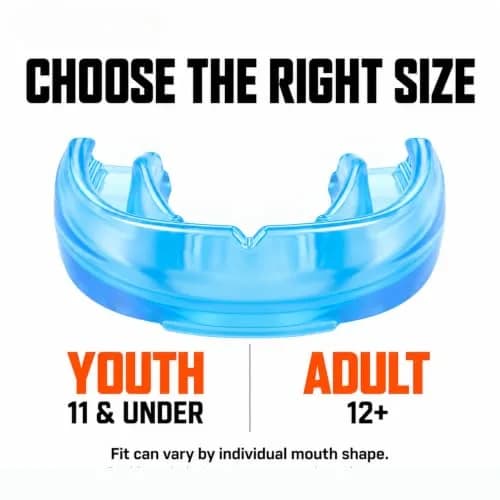 Shock Doctor Mouth Guard for Braces, Pink, Adult | Full Upper Teeth Protection for Braces & Sports thumbnail 3
