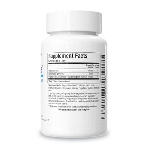 BIOTICS RESEARCH Beta-Plus™ Nutritional Ox Bile Salts 180 Tablets | Supports Fat Digestion & Liver Function thumbnail 7
