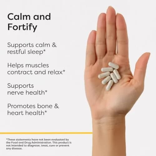 SFI Health Magnesium Citrate Supplement 90 Capsules | Readily Soluble, Supports Energy & Bone Health thumbnail 3