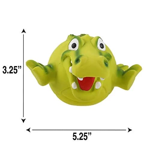 Hartz Dura Play ZooBalloons Dog Toy, 1 Count (Pack of 1), All Breed Sizes | Durable Latex & Foam thumbnail 2