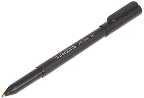 Paper Mate Write Bros. Ballpoint Pens, Black Ink, Medium Point (1.0mm), 60 Count | Smooth Writing Bulk Pack thumbnail 3