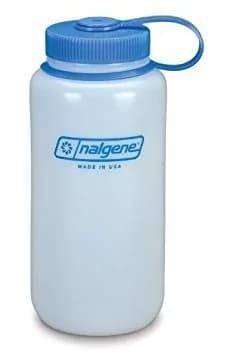 Nalgene 32 oz (946ml) Ultralite HDPE Wide Mouth Water Bottle | Durable & Lightweight for Outdoor Activities thumbnail 3