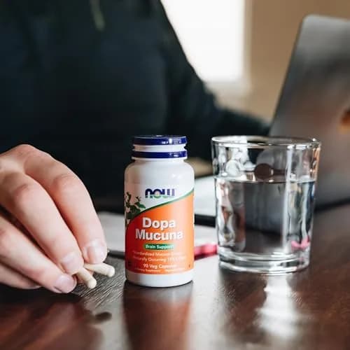 NOW DOPA Mucuna 90 Veg Caps | Standardized 15% L-Dopa for Dopamine Support thumbnail 7