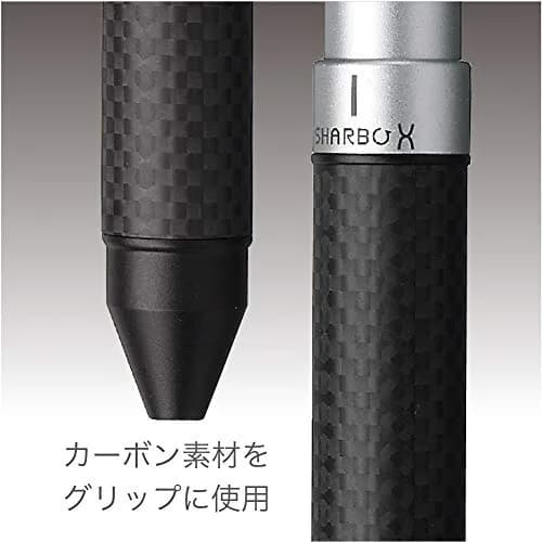 Zebra Sharbo X CB8 Carbon Titanium Gray Multifunction Pen | Smooth Ink Flow Writing Instrument thumbnail 6