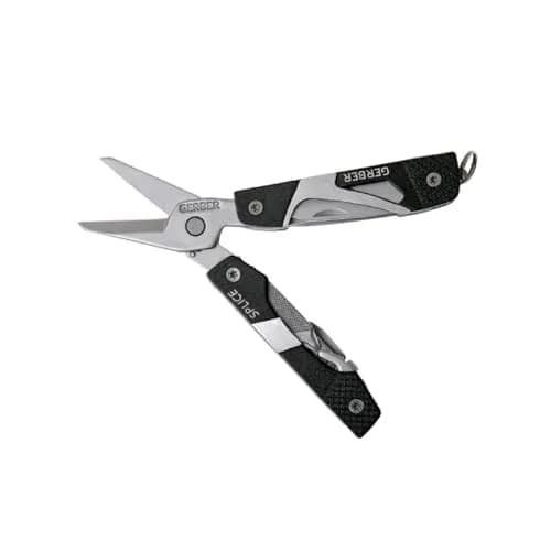 Gerber Splice EDC Multitool Pocket Knife with Scissors, Bottle Opener, Black | 9-in-1 Compact Everyday Carry thumbnail 2