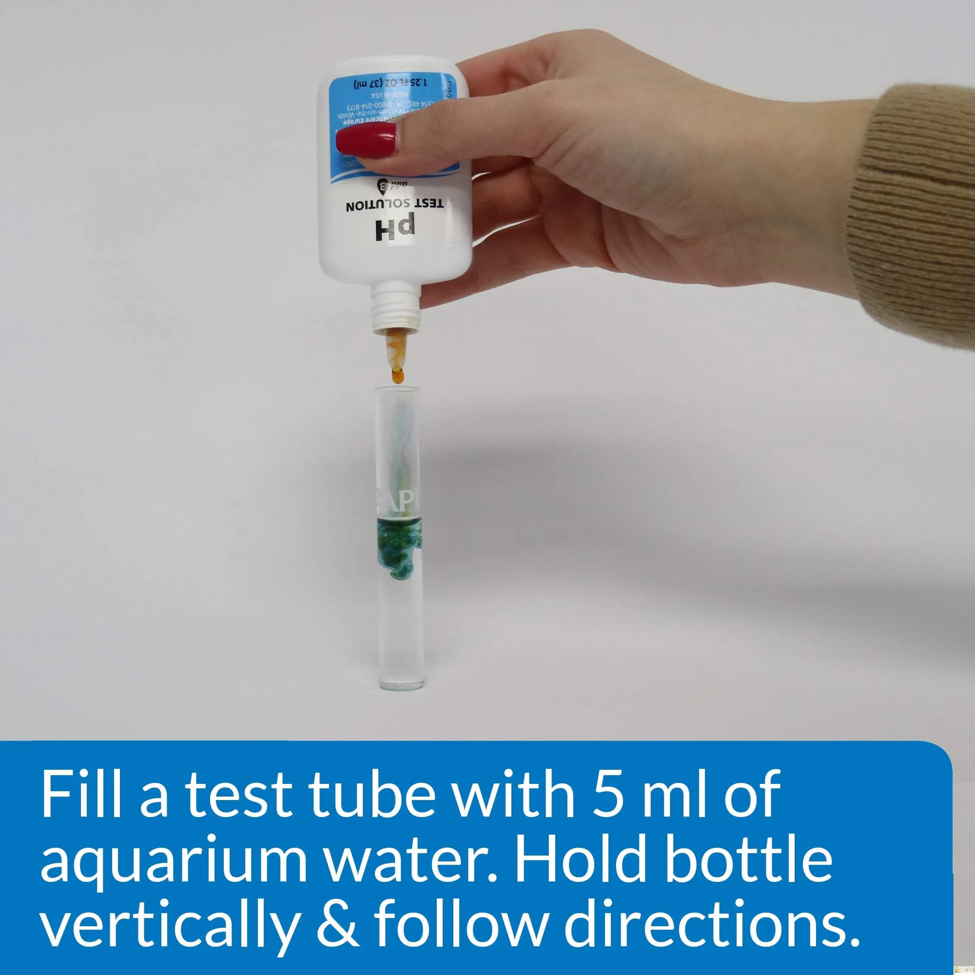 API pH Test & Adjuster Kit 250-Test Freshwater Aquarium Water pH Test and Adjuster Kit | Monitors and Adjusts pH for Fish Health - view 3