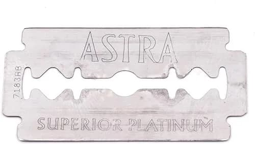 ASTRA Platinum Double Edge Safety Razor Blades,100 Blades (20 x 5) | Long-lasting, smooth shave for men thumbnail 3