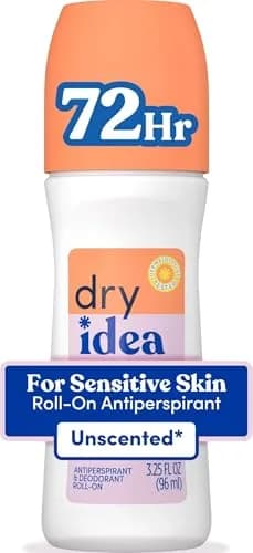Dry Idea Unscented Roll-On Deodorant & Antiperspirant for Women 96ml (3.25 Fl Oz) | 72-Hour Odor Protection thumbnail 1