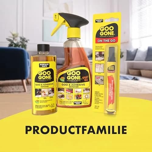 Goo Gone Adhesive Remover Spray Gel 355ml (12 Fl Oz) | Removes Stickers, Labels, Tar, Grease & More thumbnail 5
