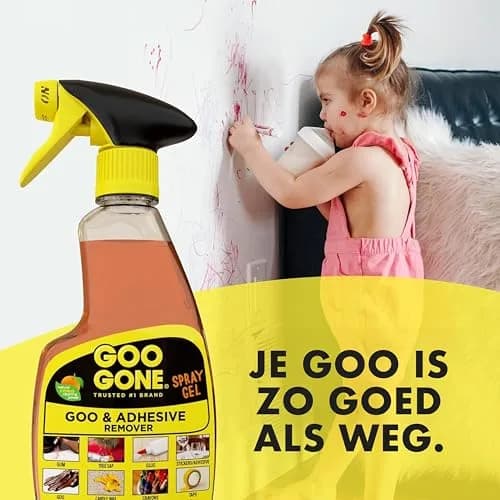 Goo Gone Adhesive Remover Spray Gel 355ml (12 Fl Oz) | Removes Stickers, Labels, Tar, Grease & More thumbnail 6