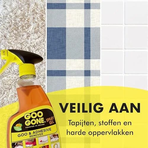 Goo Gone Adhesive Remover Spray Gel 355ml (12 Fl Oz) | Removes Stickers, Labels, Tar, Grease & More thumbnail 2