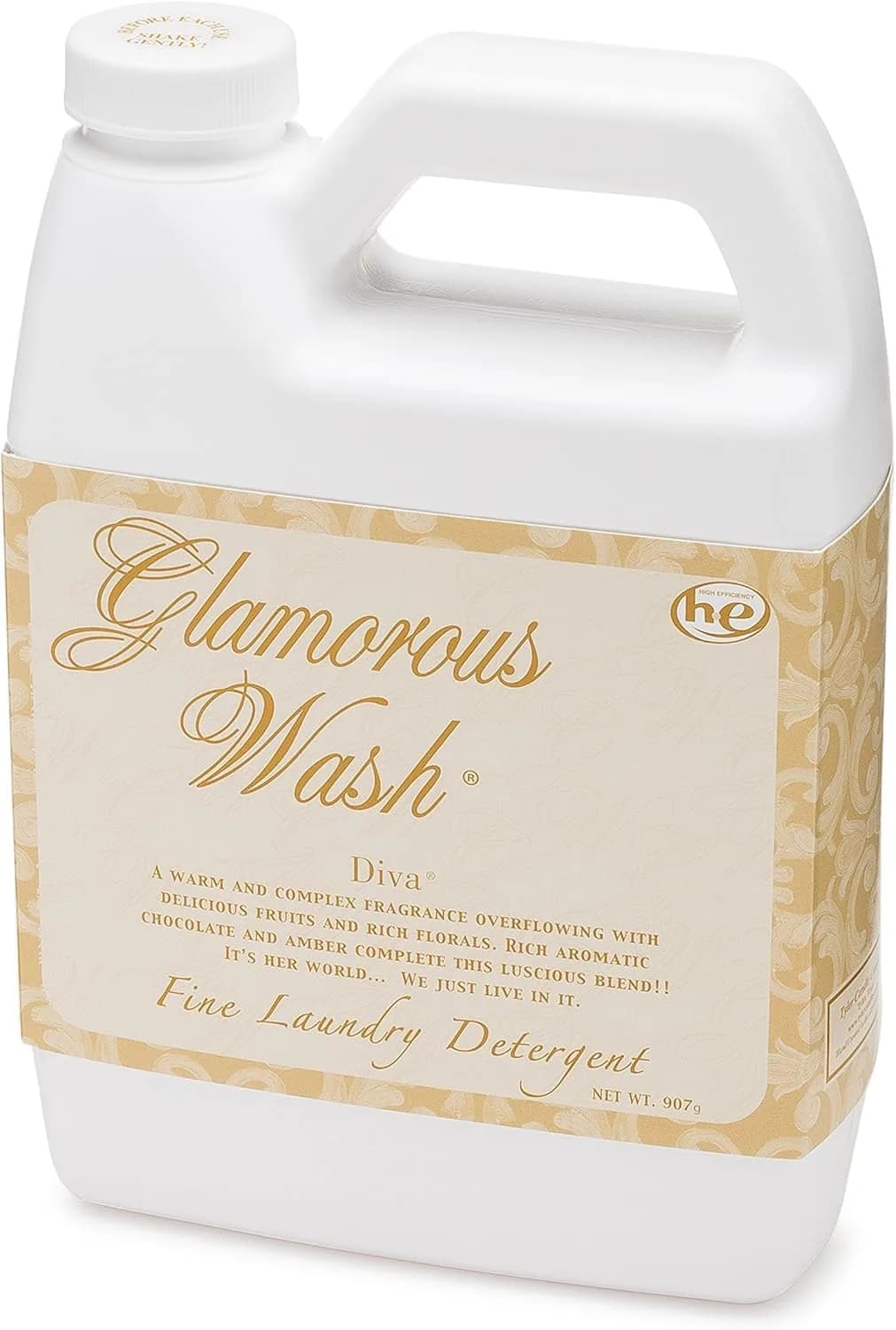 TYLER Glamorous Wash Liquid Laundry Detergent Diva Scent 907g (32 Fl Oz) | Gentle on Delicate Fabrics — Floral