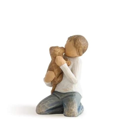 Willow Tree Kindness (Boy), Sculpted Hand-Painted Figurine | Inspirational Gift thumbnail 1