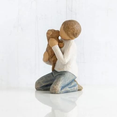 Willow Tree Kindness (Boy), Sculpted Hand-Painted Figurine | Inspirational Gift thumbnail 4
