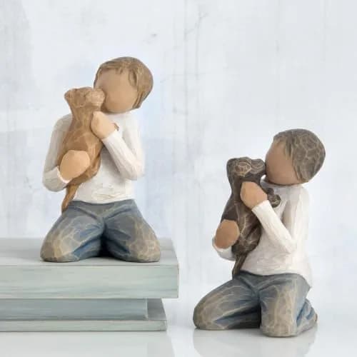 Willow Tree Kindness (Boy), Sculpted Hand-Painted Figurine | Inspirational Gift thumbnail 5