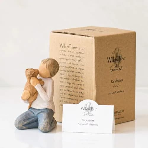 Willow Tree Kindness (Boy), Sculpted Hand-Painted Figurine | Inspirational Gift thumbnail 6