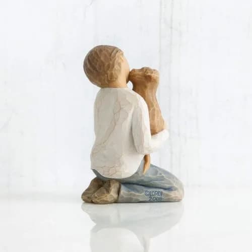 Willow Tree Kindness (Boy), Sculpted Hand-Painted Figurine | Inspirational Gift thumbnail 3