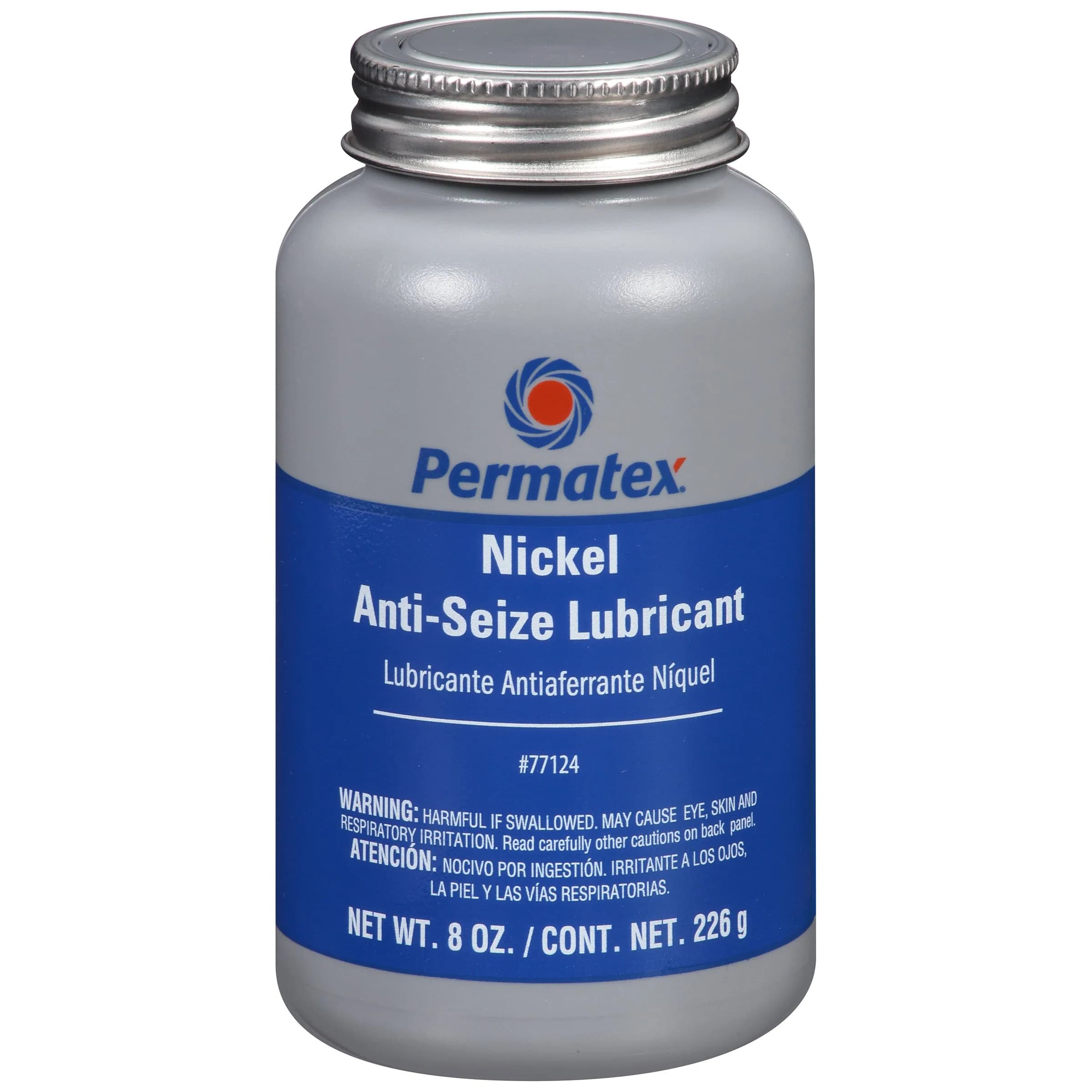 Permatex Nickel Anti-Seize Lubricant 8 oz. Pack of 12 | High-Temp Metal Protectant for Heavy-Duty Use