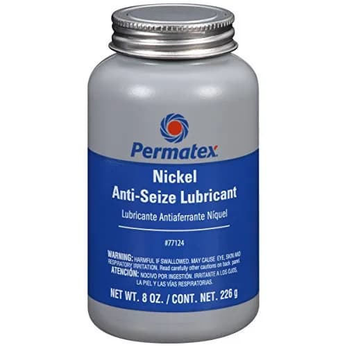 Permatex Nickel Anti-Seize Lubricant 8 oz. Pack of 12 | High-Temp Metal Protectant for Heavy-Duty Use thumbnail 1