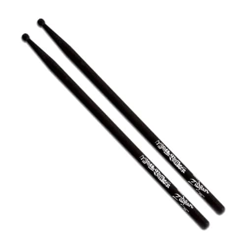 Zildjian Travis Barker Black Artist Series Drumsticks 41.6 cm (16.38 in) | Designed for Aggressive Playing thumbnail 1