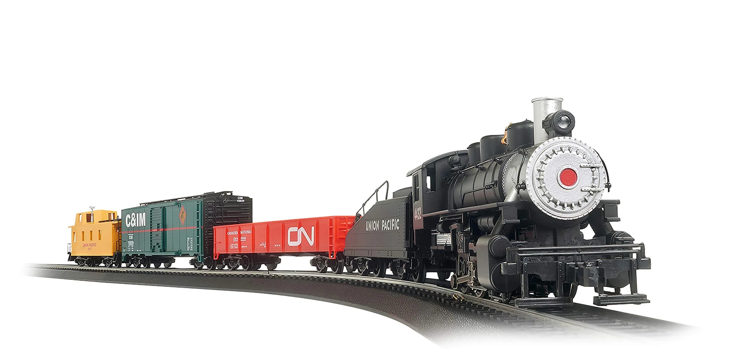 Bachmann Trains Pacific Flyer Ready To Run Electric Train Set HO Scale | 1:87 Scale Model Railway - main product image