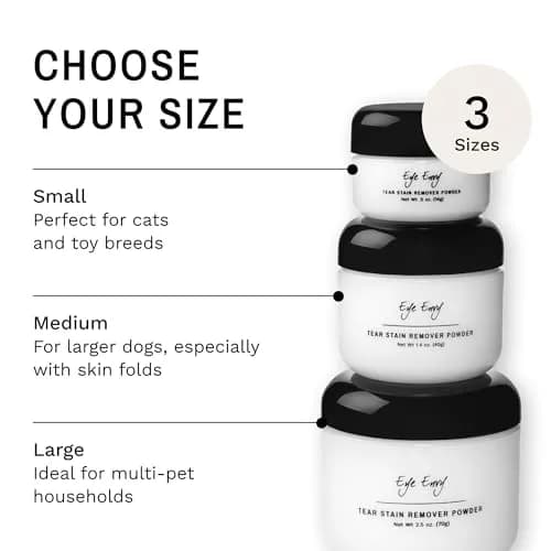 Eye Envy Tear Stain Remover Powder for Dogs and Cats 2.5 oz | Natural, Safe Formula for Tear Stains thumbnail 7