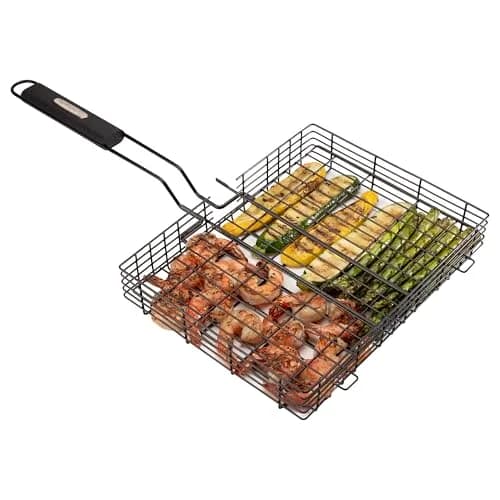 Cuisinart Simply Grilling Nonstick Grilling Basket | 23cm x 29cm x 4.5cm (9" x 11.5" x 1.75") thumbnail 4