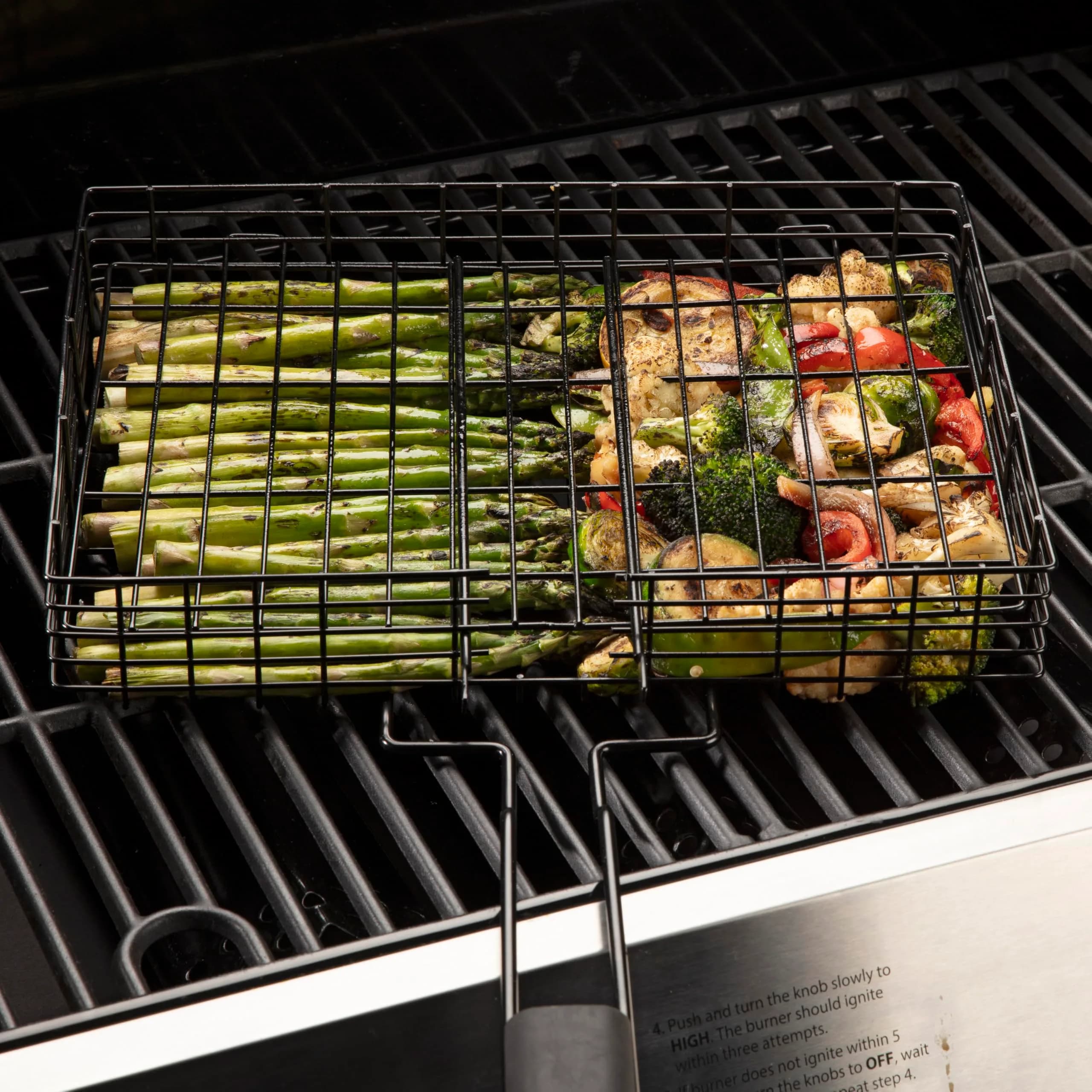 Cuisinart Simply Grilling Nonstick Grilling Basket | 23cm x 29cm x 4.5cm (9" x 11.5" x 1.75") - view 5