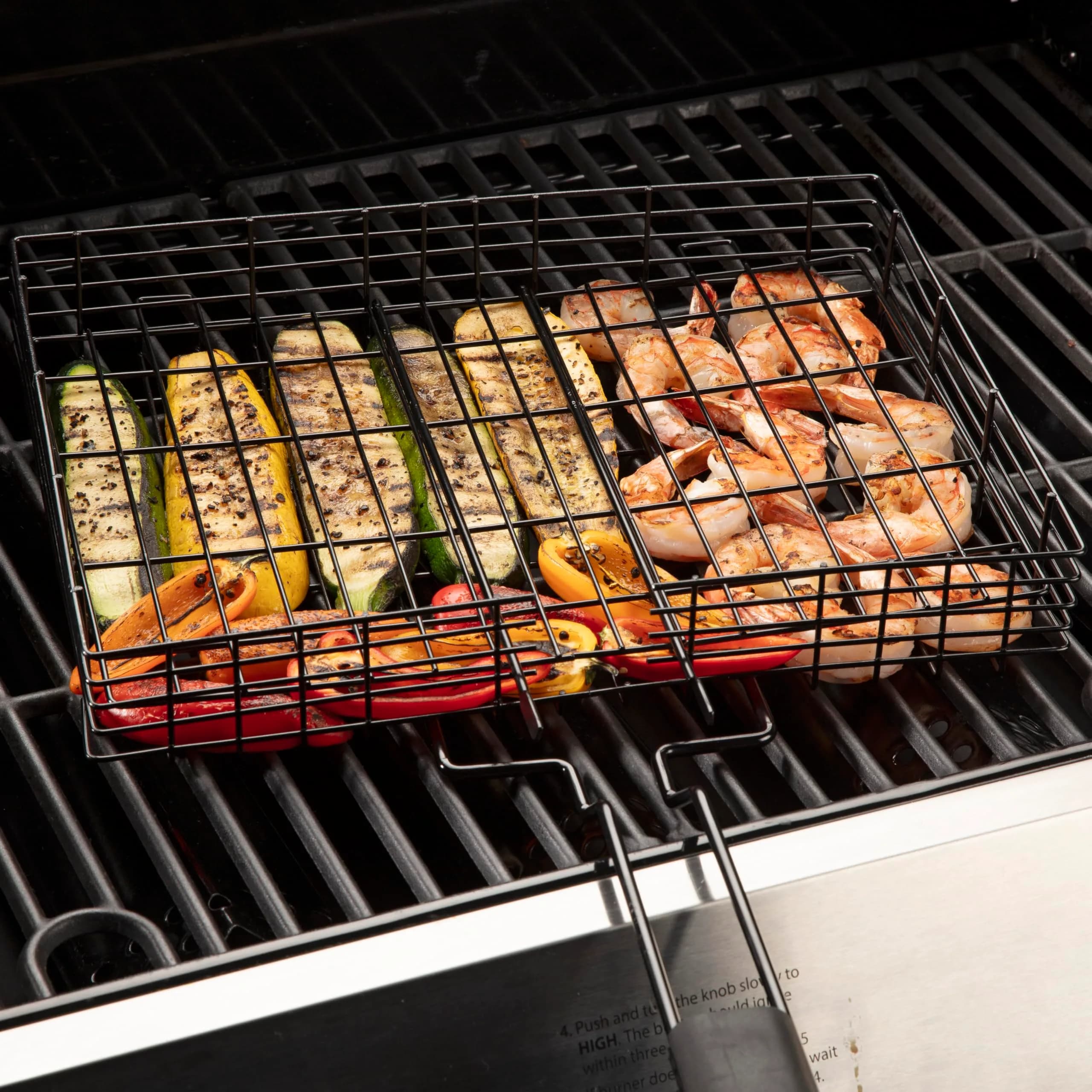Cuisinart Simply Grilling Nonstick Grilling Basket | 23cm x 29cm x 4.5cm (9" x 11.5" x 1.75") - view 2
