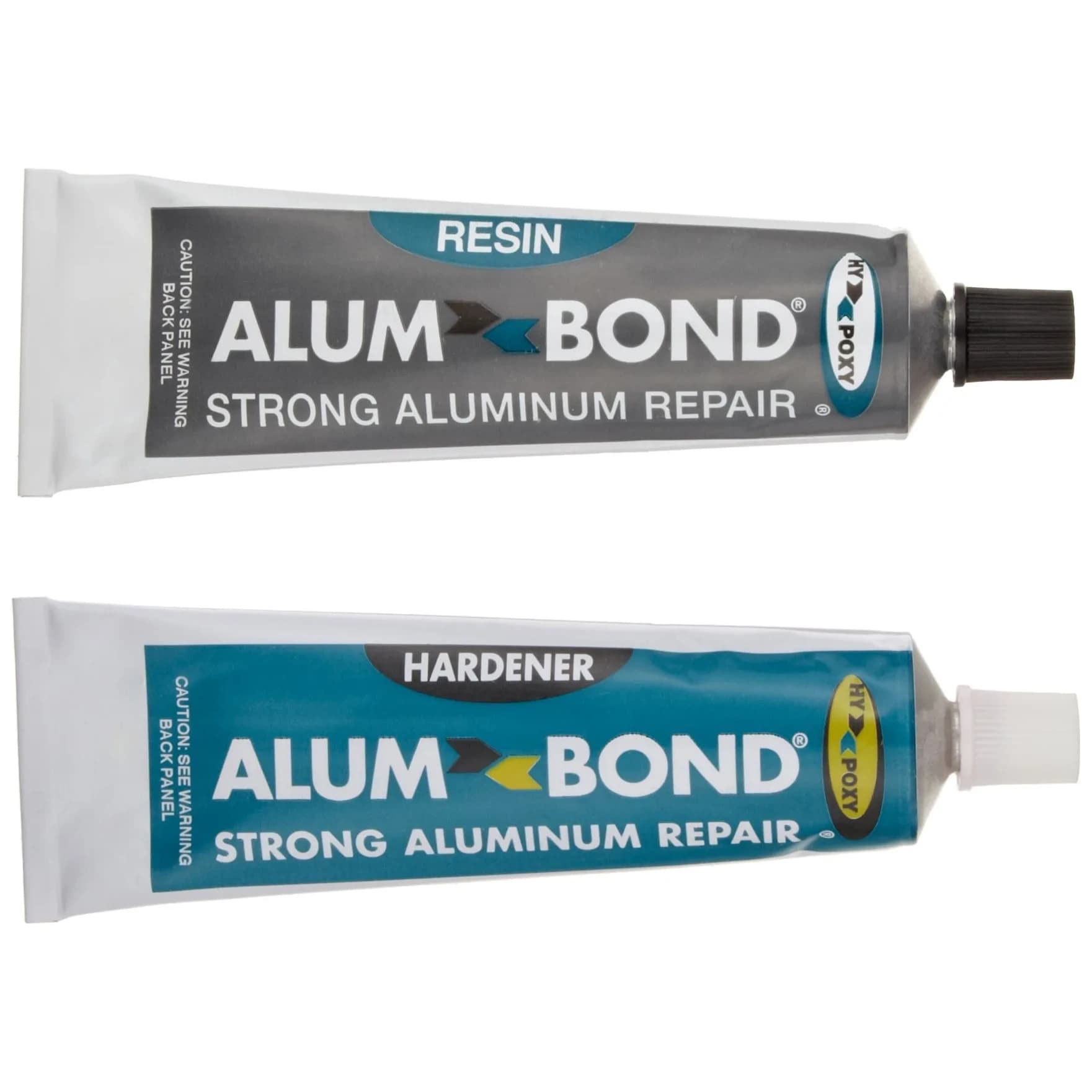 HY-POXY H-450 Alumbond Aluminum Putty Repair Kit 191.7ml (6.5 oz) | Epoxy Metal Weld for Aluminum Repairs