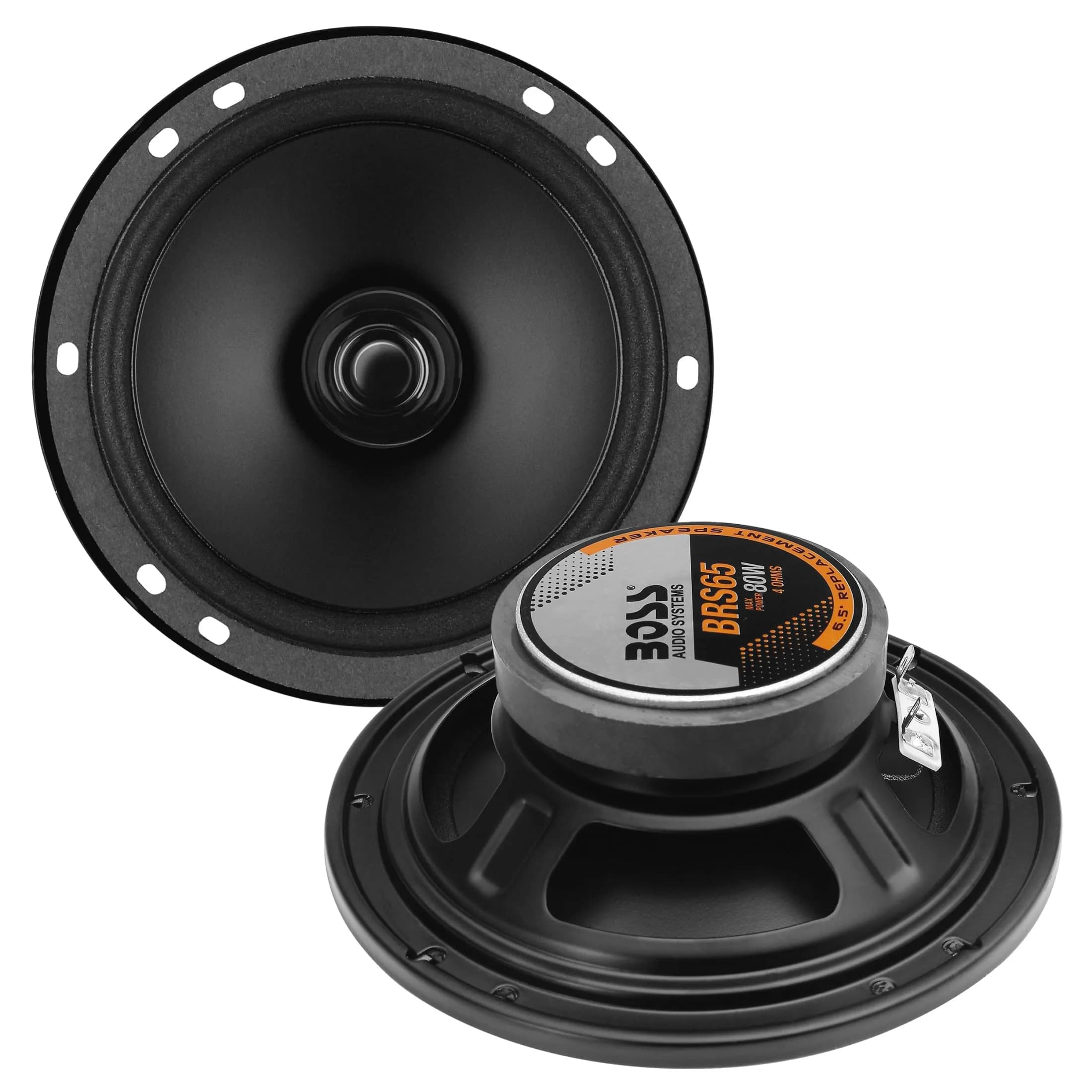 BOSS Audio Systems BRS65 6.5 Inch 80W Car Door Speaker | 4 Ohm Impedance