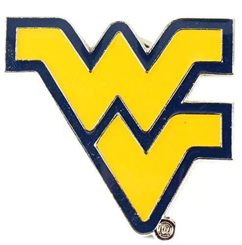 aminco NCAA West Virginia Mountaineers Team Logo Pin | Officially Licensed Fan Accessory (70-120 chars) thumbnail 1