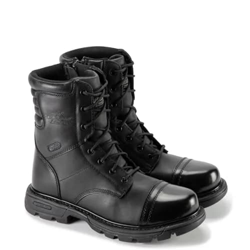 Thorogood 834-688870M Genflex2® Tactical Jump Boot 8 Inch Side Zipper Work Boot | Durable, Water-Resistant, Ankle Support thumbnail 1