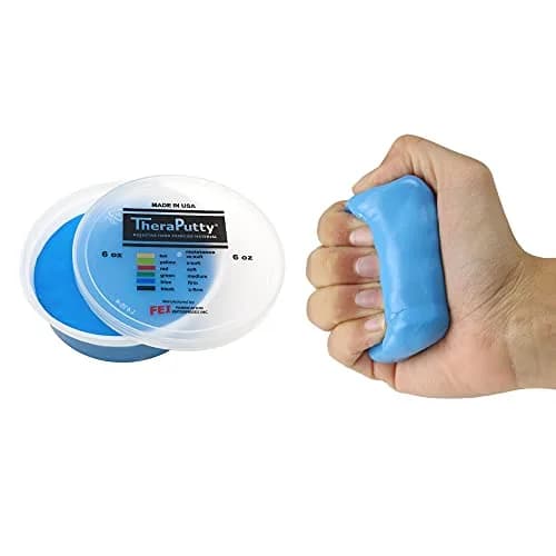 CanDo TheraPutty Firm Hand Exercise Putty 170g (6 oz) | Occupational Therapy & Grip Strengthening thumbnail 1