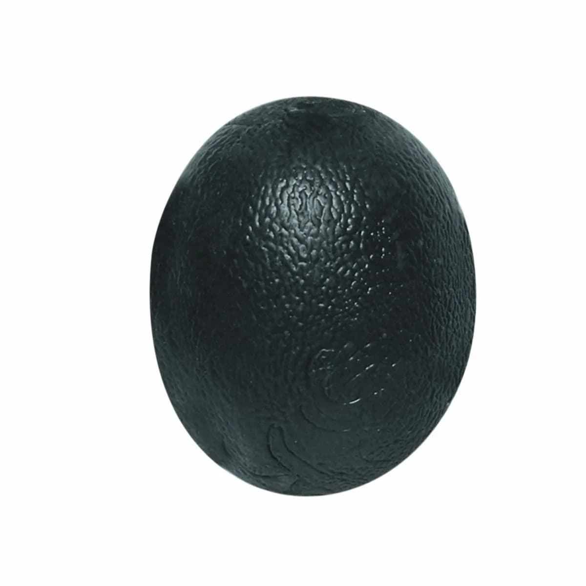 CanDo Hand Exercise Ball Large | X-Heavy Resistance for Hand Therapy — Black: X-Heavy