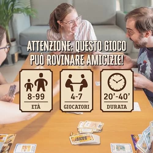 dV Giochi DA VINCI Bang 4th Edition | Wild West Card Game for 4-7 Players thumbnail 6