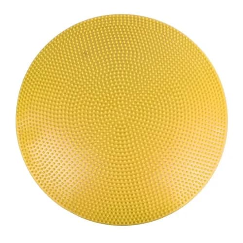 CanDo Inflatable Vestibular Balance Disc 23.6" Yellow | Balance & Posture Aid for Kids & Adults thumbnail 1