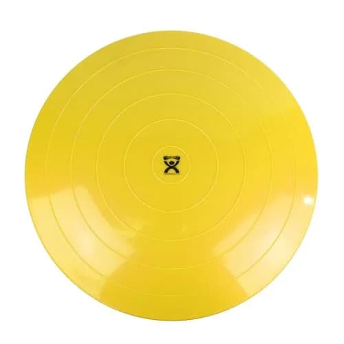 CanDo Inflatable Vestibular Balance Disc 23.6" Yellow | Balance & Posture Aid for Kids & Adults thumbnail 2