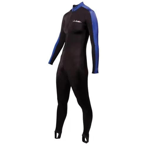 Henderson Hotskins Classic Unisex Spandex Jumpsuit for Diving, Snorkeling, UV Protection, Blue XL | Full-Body Water Sports Suit thumbnail 5