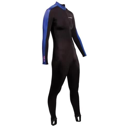 Henderson Hotskins Classic Unisex Spandex Jumpsuit for Diving, Snorkeling, UV Protection, Blue XL | Full-Body Water Sports Suit thumbnail 3