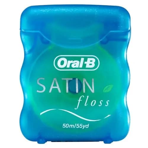 Oral-B Satin Mint Dental Floss 54 Yards | Satin Ribbon Texture for Comfortable Flossing thumbnail 3