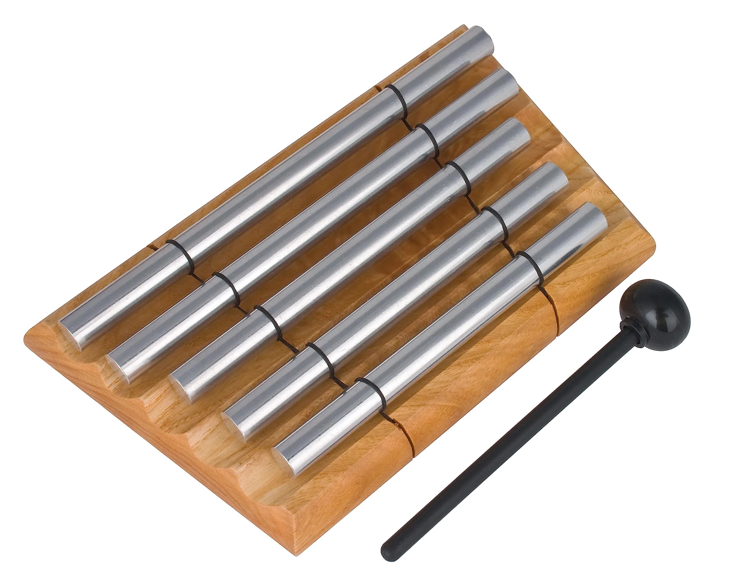 Woodstock Chimes Zenergy Quintet Hand Bell Chime 21.59 cm (8.5 Inch) | Tuned Meditation & Yoga Instrument