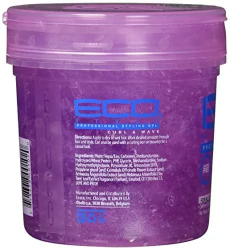 Eco Style Curl & Wave Hair Gel - Alcohol-Free, Anti-Itch Formula - Perfect Hold for Wavy Hair - 475ml (16 Oz) thumbnail 4