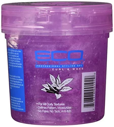 Eco Style Curl & Wave Hair Gel - Alcohol-Free, Anti-Itch Formula - Perfect Hold for Wavy Hair - 475ml (16 Oz) thumbnail 3