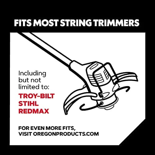 Oregon Universal Trimmer Head Replacement 11.4 cm (4.5") | Fits Most Gas & Electric Straight-Shaft Trimmers thumbnail 5