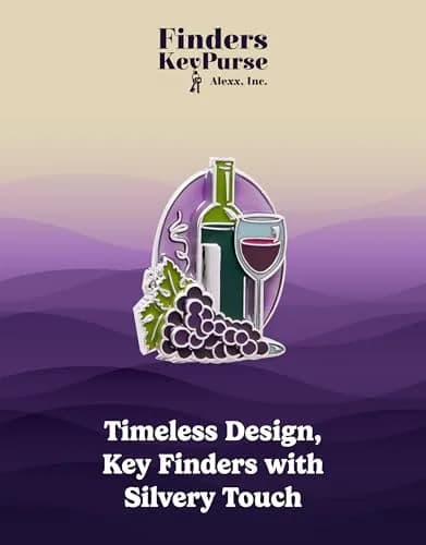 Finders Key Purse Women's Key Ring, Cute Purple Key Hook for Car Keys | Stylish & Practical thumbnail 4