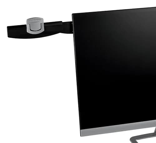 3M Monitor Document Clip with Command Adhesive, Black, 2.6cm (0.75 in) | Holds 30 Sheets thumbnail 1