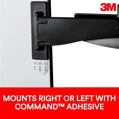 3M Monitor Document Clip with Command Adhesive, Black, 2.6cm (0.75 in) | Holds 30 Sheets thumbnail 2